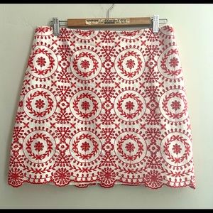 Eyelet Skirt